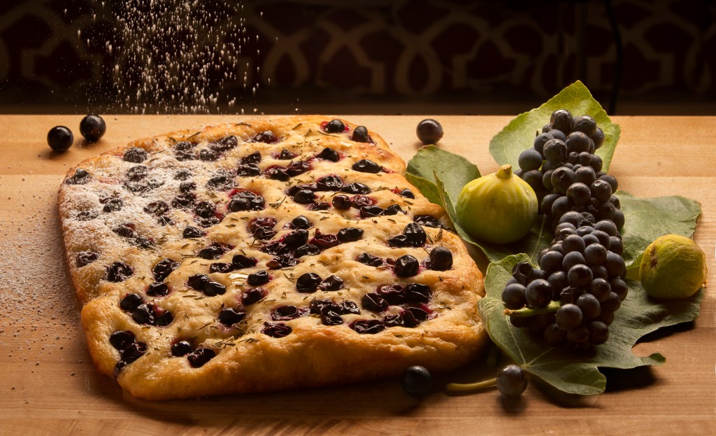 GRAPE AND ROSEMARY FOCACCIA