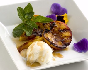 RILLED PINEAPPLE AND NECTARINES PEACHES WITH RUM-LIME GLAZE2